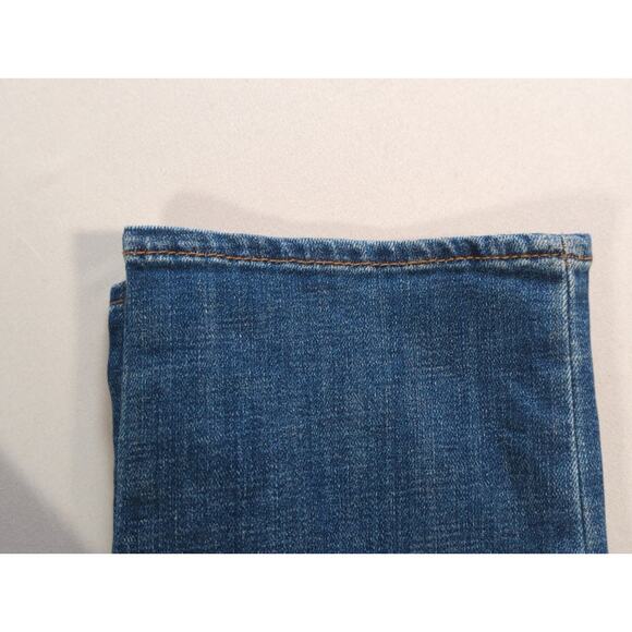 So Slimming Girlfriend Jeans 18R Embroidered Floral Slim Ankle Stretch Blue - Picture 5 of 16